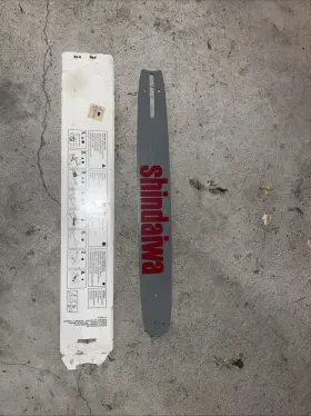 40085 Shindaiwa 16 Inch Chainsaw Bar New Old Stock In Box Sprocket Tip