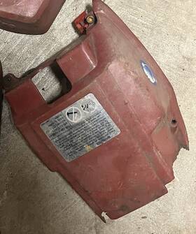 Shindaiwa A160002110 757 Cylinder Cover Red Plastic Chainsaw Part