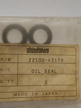 22100-43170 Shindaiwa V505000130 2 Pk 345 350 415 416 450 451 500 Ec350 Crankshaft Oil Seal