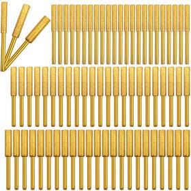 Shitime Shi-075 72 Pcs Diamond Chainsaw Sharpener 1/8 Inch Shank High Hardness Burr Gr