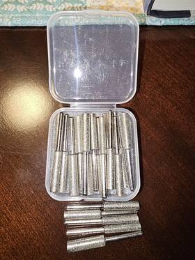 Shitime Shi-148 21 Pcs Diamond Chainsaw Files Set Silver