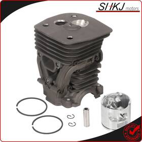 Shkj-motors Sh10664901mt 47mm Cylinder Piston Kit And Rings Pin Circlip For Husqvarna 455 Rancher 455e 460