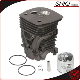 Sh10664901mt Shkj-motors 47mm Cylinder Piston Kit And Rings Pin Circlip For Husqvarna 455 Rancher 455e 460