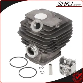 Sh10665701mt Shkj-motors 46mm Cylinder Piston Kit Pin And Rings For Stihl 028 028av Super Q W Wb