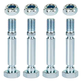 303160355p Shuisen Snowblowers Shear Part / 303160355 4 Pack Silver