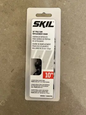 Skil 039725001511 10 Inch Chainsaw Chain For Pwrcore 40 Pole Saw - Scn 1000 Oem