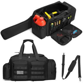 Slkhl-10r-01 Slinrke Chainsaw Carrying Case - Tactical Style Waterproof Storage Bag For Ego Dewal