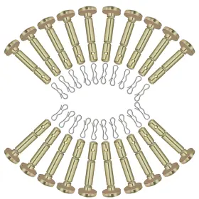 738-04155 Snowbear 780887684714 Shear Pins 1/4 Inch X 1-3/4 With Clips Compatible Gold