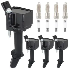 Uf802 Sorghum Ignition Coil Pack And Spark Plugs With Wires Compatible 16-19 B