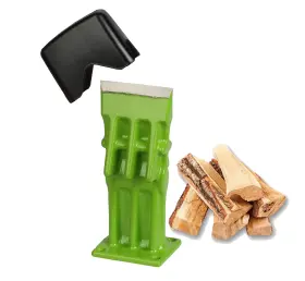 Speed Force 769293700805 Wood Splitter Manual Kindling Portable Log 3 Inch Green