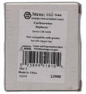 Stens 023899518104 616-554 Carburetor Compatible With/replacement For Stihl Ms341 Ms361 And