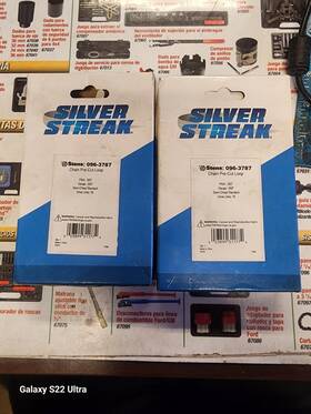 Stens 096-3787 Silver Streak Saw Chain Semi-chisel Standard Drive Links 78 Nos