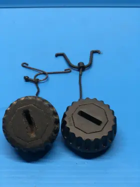 0000-350-0509 Stihl 2 Oem 066 088 Ms660 Chainsaw Fuel Caps Free Shippping