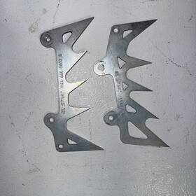 Stihl 0000-660-0801 Felling Dawg Set 046 066 Ms 460 461 462 500i 640 660 661 Used Oem