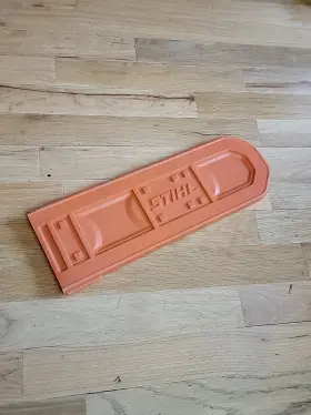0000-792-9129 Stihl 0000-792-9171 14 Inch Bar Scabbard - Orange Chainsaw Cover