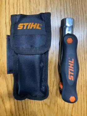 0000-881-5501 Stihl Genuine Multi-function Tool 13mm-19mm Plug Wrench Oem