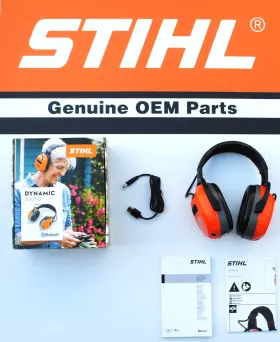 0000-884-0519 Stihl S114 Oem Dynamic Bt Bluetooth Ear Defenders Hearing Protect