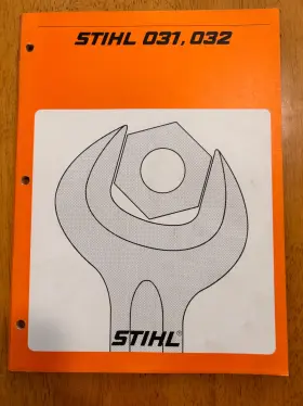 04551130123 Stihl 031 032 Chain Saw Chainsaw Service Shop Manual