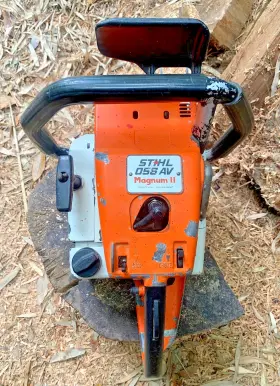 056ave Stihl 056av Nice Running Westcoast 056 Av Magnum Ii 94cc Chainsaw Powerhead -free Ship