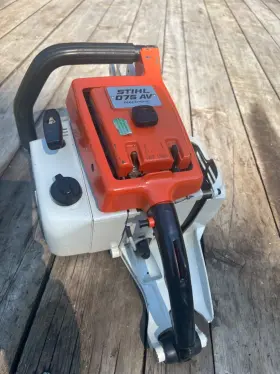 076av Stihl 075av 111cc Half Wrap Handlebar Chainsaw. Very Lightly Used. Cherry