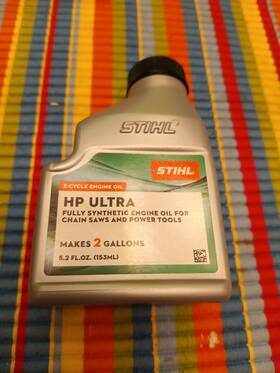 Stihl 07814138005 Hp Ultra 5.2 Fl Oz Synthetic Engine Oil