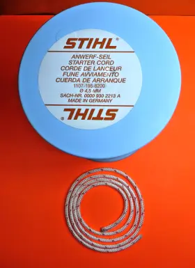 1107-195-8200 Stihl Ms720 Ms780 Ms780r P840 P845 4.5mm Starter Rope Oem