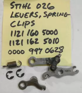 5010 Stihl 1121 160 5000 026 Brake Levers Spring Clips 162