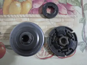1123-007-1002 Stihl Ms210 Ms230 Ms250 Chainsaw Rim Sprocket And Clutch 1123 160 2970 .325-7 Oem