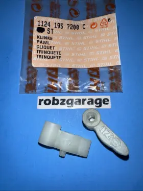 1124-195-7200 Stihl Genuine Starter Pawl 038 041 042 045 048 066 Ms660 Ms880 B59