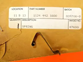 1124-442-1600 Stihl 084 088 Ms780 Ms880 Switch Shaft Contact Spring Oem New
