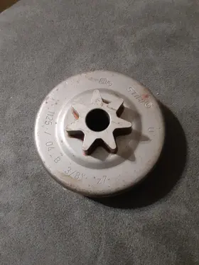 1125-640-2004 Stihl Genuine Chain Sprocket 3/8 Inch 7t 029 034 036 039 Ms290 Oem