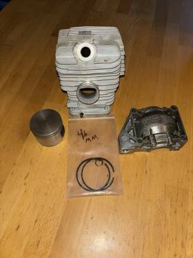 Stihl 1127-020-1217 029 Super Oem Cylinder Base Piston Rings Circlips