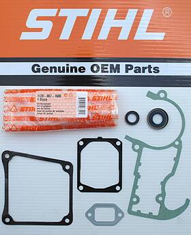 Stihl 1128-007-1600 S218 Oem Gasket Set Crankshaft Seals Ms 461 Ms461