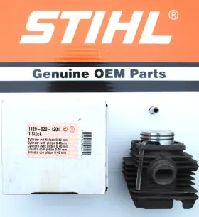 1129-020-1201 Stihl S48 Oem Cylinder With Piston Kit For 020 T 40mm