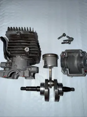 1137c Stihl Ms 192 Tc Chainsaw Oem Cylinder Piston Crank Motor Assembly