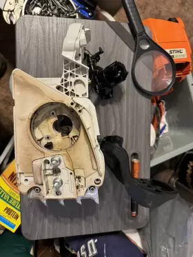 1140 Stihl 020 3300 Ms 391 / 311 Chainsaw Case Engine Housing Oil Tank. 3100 E