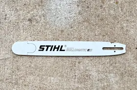30020009723 Stihl 3002 000 9723 Oem Rollomatic Guide Bar 21 Inch .404 .063 68dl Surface Rust