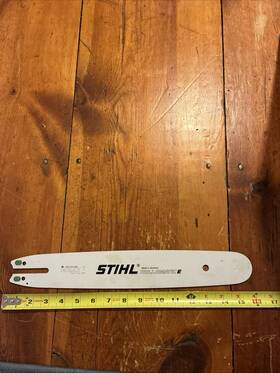 Stihl 3005-000-6409 New Oem 14 Inch 020av Chainsaw Guide Bar And Chain 1/4 .050