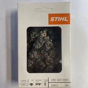 050-3112-000-0066 Stihl 3112-000-0066 18 Inch Chainsaw Chain Without Cutters-new-66dl-3/8 -.050-3112-000-0066