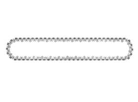 Stihl 32100050064 3210 005 0064 36gbm Diamond Abrasive Chain 16 Inch Loop With Rim