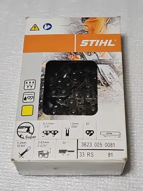 33rs-81 Stihl 33rs81 3/8 Inch .050 81 Link Rapid Super Chainsaw Chain Non Safety