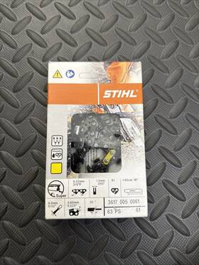Stihl 36170050061 Oem 63ps 61 Dl 3/8 P 1.3 Mm Chain For 18 /45 Cm Bar 3617 005 0061