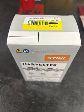 Stihl 3620-005-0099 40rmhs Harvesterchain .404 Inch Pitch .080 Gauge 101 Dl