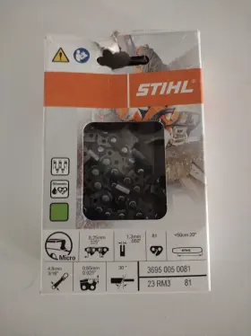 3695-005-0081 Stihl 36950050081 23rm 81 20 Inch Chain .325 Pitch .050 Gauge Drive Links