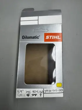 3946-000-0173 Stihl Oem 59 Inch Full Chisel Rapid Super Chain .404 .063 173dl 46rs 3946 005 0173