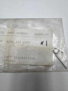 Stihl 4126-182-4505 Oem -torsion Spring Fs72 Fs74 Fs75 Fs76 Fs80 Fs85 Fs96 Part #4126 182 4505