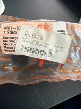 42016701705 Stihl Coupling Sleeve Oem Ts350 Ts360 Ts400 Ts460 Ts510 And Ts760