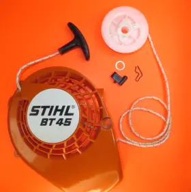 4314-080-1800 Stihl Bt45 Auger Rewind Starter Missing The Spring Nos