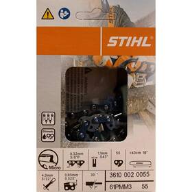 Stihl 61pmn3 55 Chainsaw Chain For 16 Inch Bar 3/8p Pitch.043 Gauge