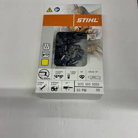 Stihl 63pmc3-50 Chainsaw Chain 63pm 50 3/8 Inch P .050 Dl 3613 005 0050 Oem